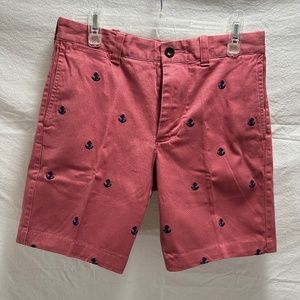 J Crew Anchor Embroidered Shorts EUC